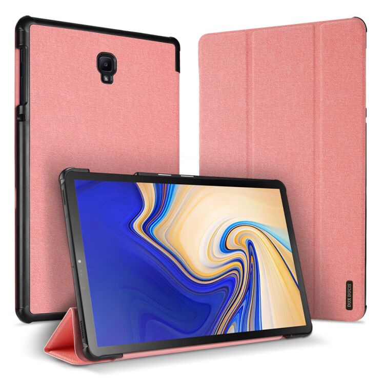 Чехол DUX DUCIS Soft Domo Series для Samsung Galaxy Tab S4 10.5 (T830.835) - Pink (147404P) Чехол DUX DUCIS Soft Domo Series для Samsung Galaxy Tab S4 10.5 (T830.835) - Pink: фото 1 из 14