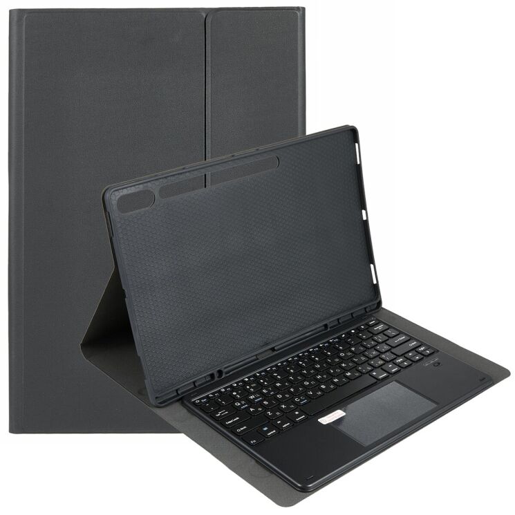 Чехол-клавиатура UniCase Keyboard Cover with touchpad для Samsung Galaxy Tab S10 Ultra - Black: фото 1 из 10