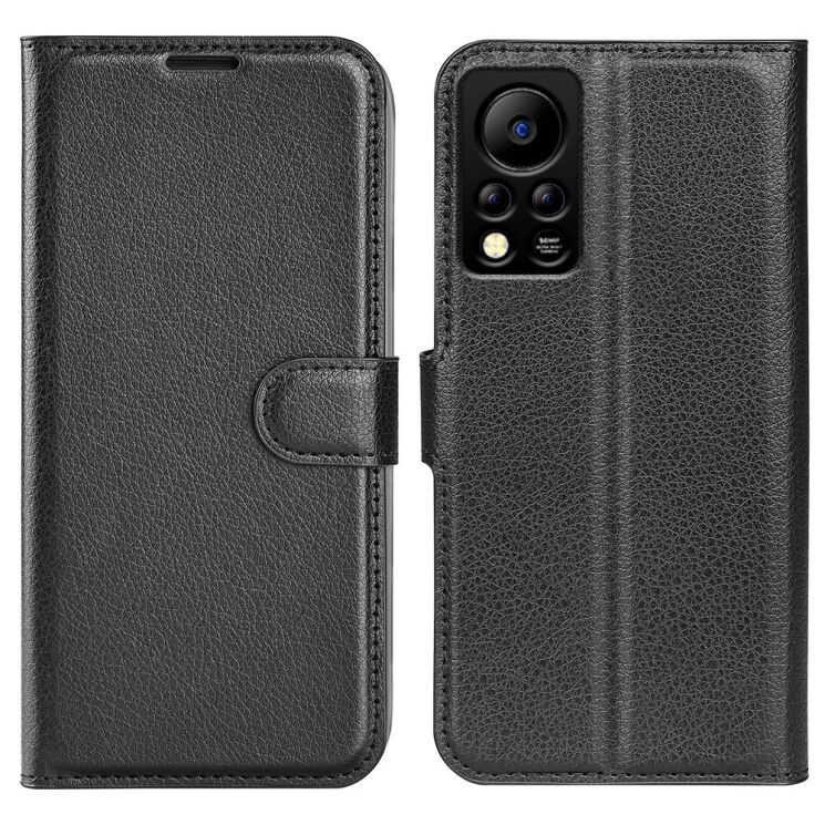 Чехол-книжка Deexe Book Type для Infinix Hot 11s NFC (X6812B) - Black: фото 1 из 8