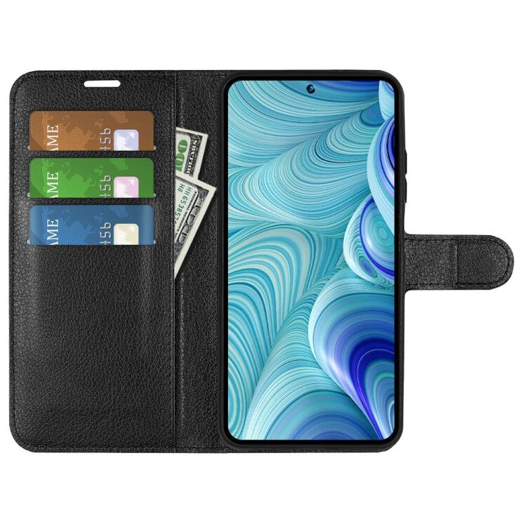 Чехол-книжка Deexe Book Type для Infinix Hot 11s NFC (X6812B) - Black: фото 2 из 8