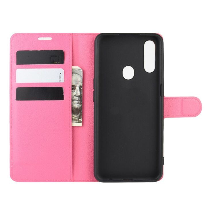 Классический чехол-книжка Deexe Book Type для OPPO A31 - Rose: фото 3 из 6
