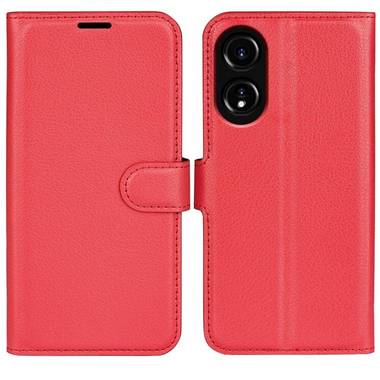 Чехол-книжка Deexe Book Type для OPPO A78 - Red: фото 1 из 7