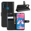 Чехол-книжка Deexe Book Type для Samsung Galaxy M30s (M307) / Galaxy M21 (M215) - Black (211200B)
