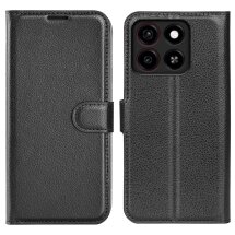 Чехол-книжка Deexe Book Type для ZTE Blade A35 - Black: фото 1 из 10