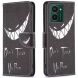 Чехол-книжка Deexe Color Wallet для HMD Pulse Pro - Don't Touch My Phone (354510B). Фото 1 из 8