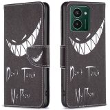 Чехол с рисунком Deexe Color Wallet для HMD Pulse Pro - Don't Touch My Phone: фото 1 из 8