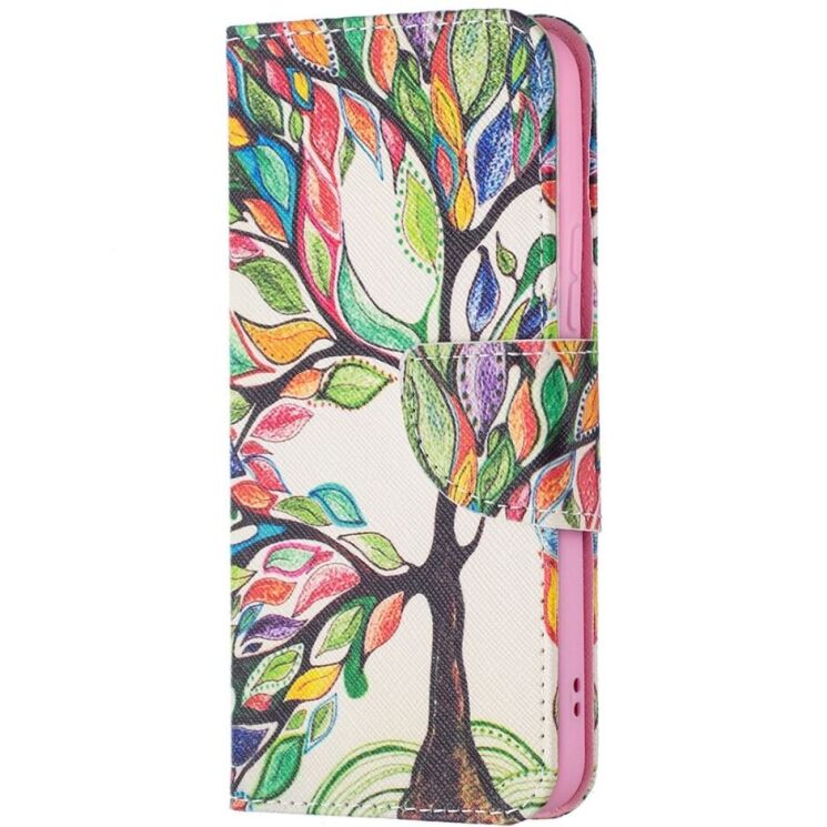 Чехол-книжка Deexe Color Wallet для Samsung Galaxy S22 (S901) - Life Tree: фото 2 из 8