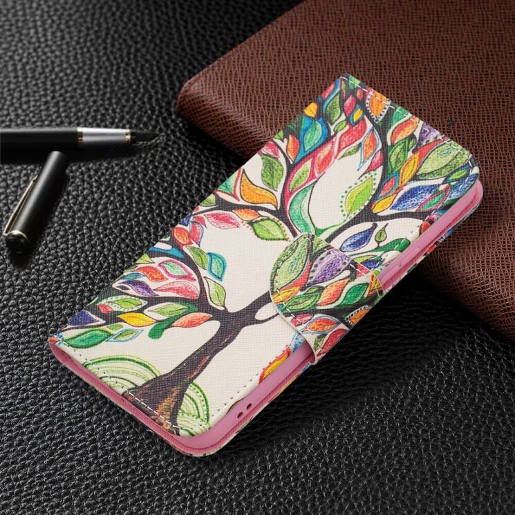Чехол-книжка Deexe Color Wallet для Samsung Galaxy S22 (S901) - Life Tree: фото 4 из 8