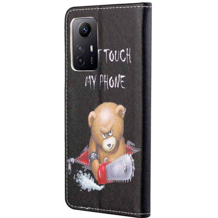 Чехол-книжка Deexe Color Wallet для Xiaomi Redmi Note 12S - Bear: фото 5 из 6