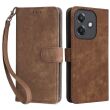 Чехол-книжка Deexe Delta Book для OPPO A3x / A3 / A40m - Brown (365300Z)