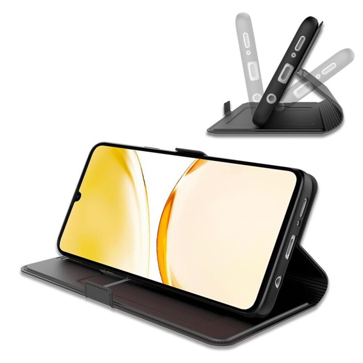Чехол-книжка Deexe Faro Wallet для Realme GT Neo 6 SE / GT 6T - Blue: фото 3 из 7