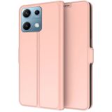 Чохол-книжка Deexe Faro Wallet для Xiaomi Redmi Note 14S - Rose Gold (375924RG)