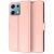 Чехол-книжка Deexe Faro Wallet для Xiaomi Redmi Note 14S - Rose Gold: фото 1 из 6