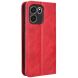 Чохол-книжка Deexe Retro Style для OnePlus Nord CE6 - Red (391602R). Фото 8 з 18
