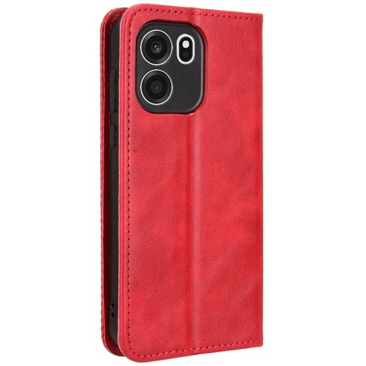Чохол-книжка Deexe Retro Style для OnePlus Nord CE6 - Red: фото 8 з 18