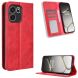 Чохол-книжка Deexe Retro Style для OnePlus Nord CE6 - Red (391602R). Фото 2 з 18