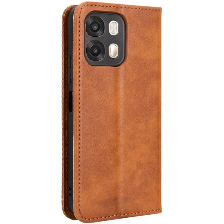 Чохол-книжка Deexe Retro Style для OPPO A6s / A6 - Brown: фото 8 з 19