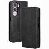 Чехол-книжка Deexe Retro Style для Realme C100i - Black: фото 1 из 19