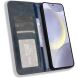 Чехол-книжка Deexe Retro Style для Samsung Galaxy S26 FE - Blue (412779L). Фото 6 из 19