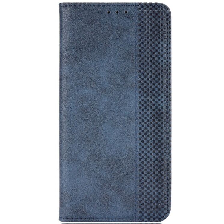 Чехол-книжка Deexe Retro Style для Samsung Galaxy S26 FE - Blue (412779L) Чехол-книжка Deexe Retro Style для Samsung Galaxy S26 FE - Blue: фото 4 из 19