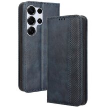Чохол-книжка Deexe Retro Style для Samsung Galaxy S26 Ultra (S948) - Blue: фото 1 з 20