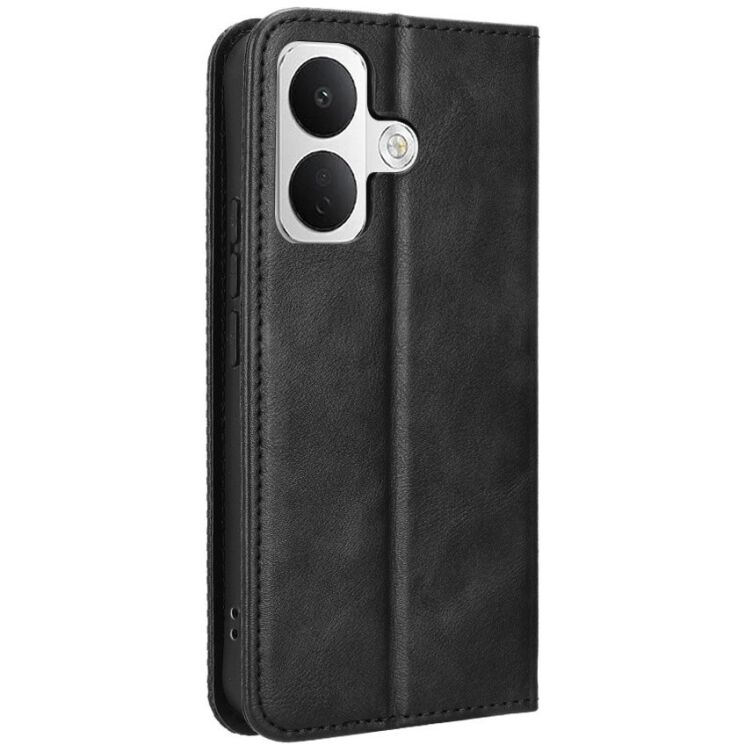 Чохол-книжка Deexe Retro Style для Xiaomi Poco X8 - Black: фото 7 з 18