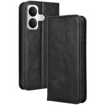 Чохол-книжка Deexe Retro Style для Xiaomi Poco X8 - Black: фото 1 з 18