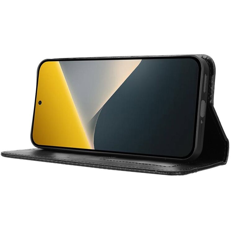 Чохол-книжка Deexe Retro Style для Xiaomi Poco X8 - Black: фото 6 з 18