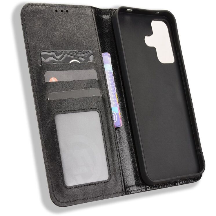 Чохол-книжка Deexe Retro Style для Xiaomi Poco X8 - Black: фото 4 з 18