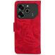 Чохол-книжка Deexe Tiger для TECNO Pova 6 - Red (354105R). Фото 6 з 7