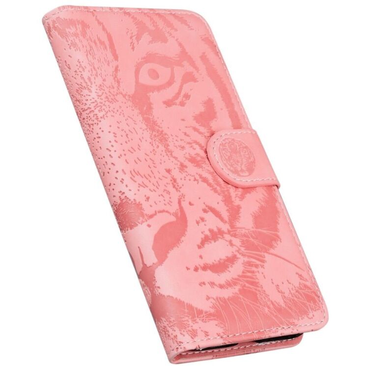 Чехол-книжка Deexe Tiger для Xiaomi Redmi 14C / Redmi A4 5G / Poco C75 - Pink: фото 4 из 7
