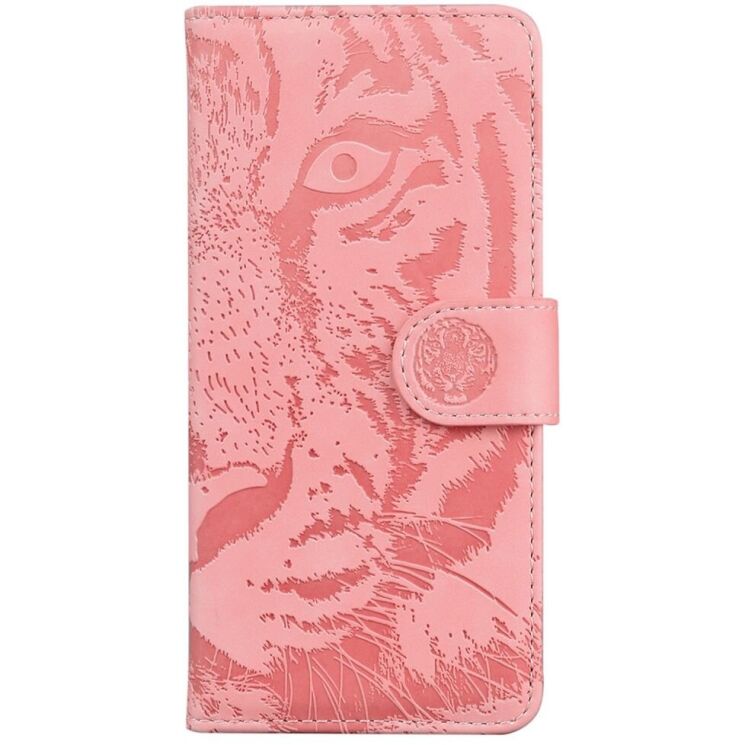 Чехол-книжка Deexe Tiger для Xiaomi Redmi 14C / Redmi A4 5G / Poco C75 - Pink: фото 2 из 7