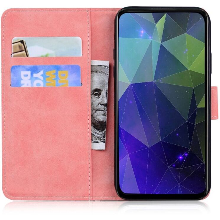 Чехол-книжка Deexe Tiger для Xiaomi Redmi 14C / Redmi A4 5G / Poco C75 - Pink: фото 6 из 7