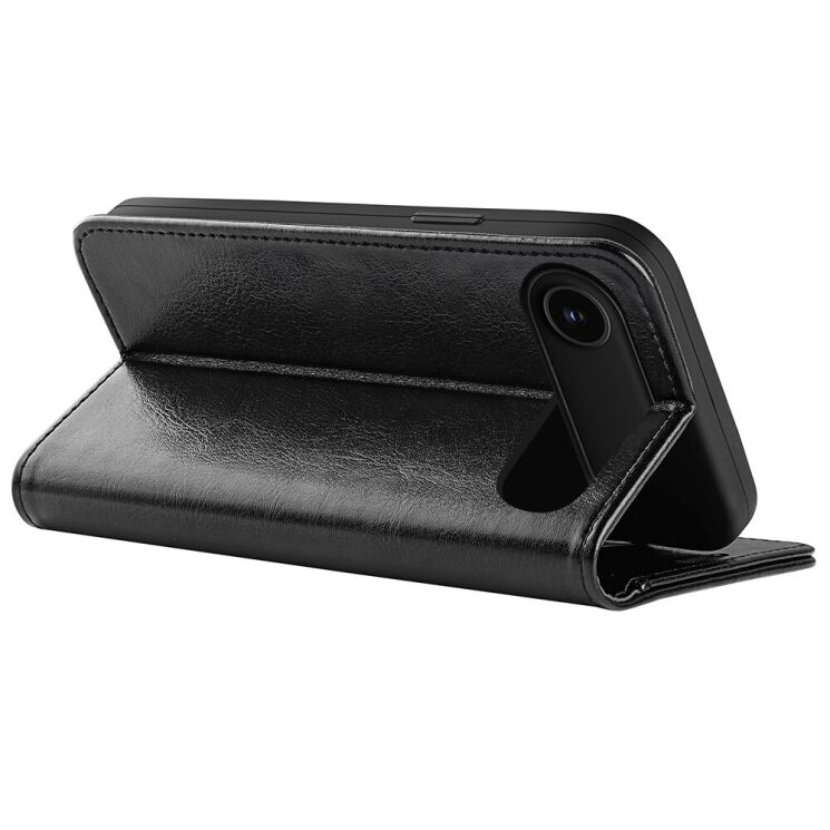 Чехол-книжка Deexe Wallet Style для Apple iPhone 17 Air - Black: фото 6 из 13