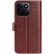 Чехол-книжка Deexe Wallet Style для Honor 200 Smart - Brown (366901Z). Фото 5 из 6