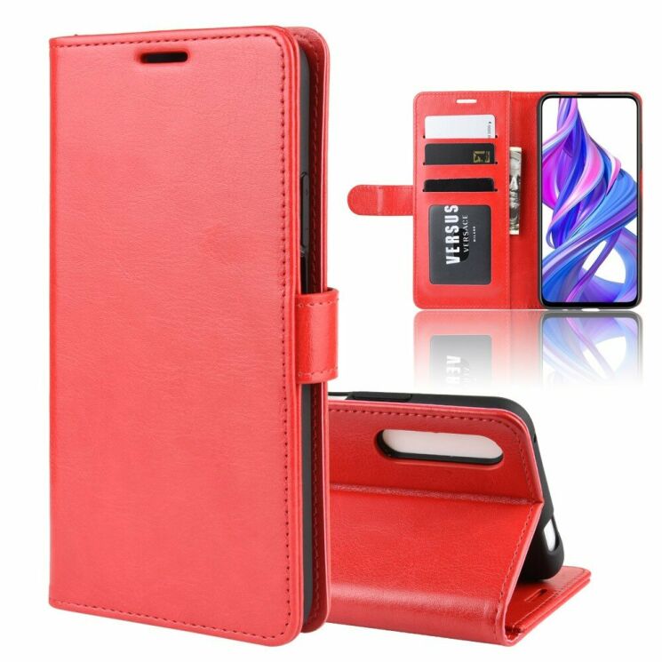 Чехол-книжка Deexe Wallet Style для Huawei P Smart Pro / Honor 9X (for China) - Red: фото 2 из 8