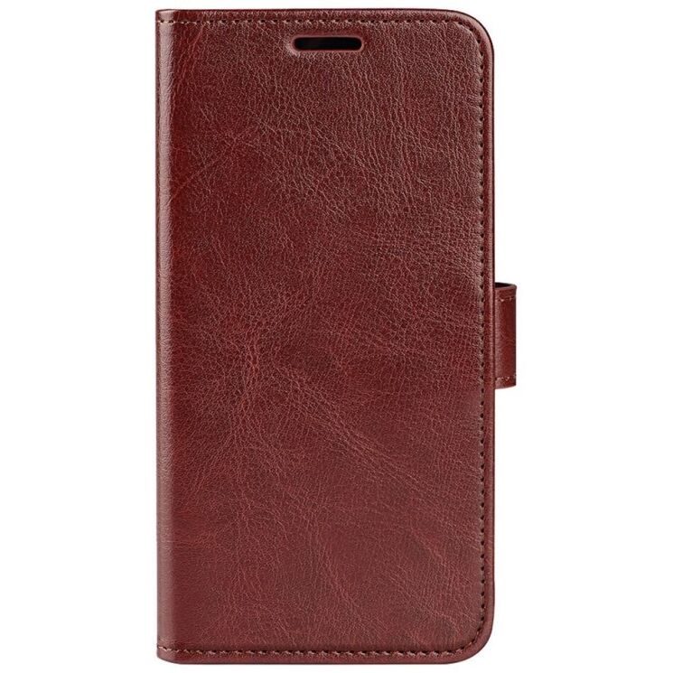 Чохол-книжка Deexe Wallet Style для Motorola Moto G55 - Brown: фото 4 з 10