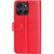 Чехол-книжка Deexe Wallet Style для Motorola Moto G56 - Red (383133R). Фото 3 из 8