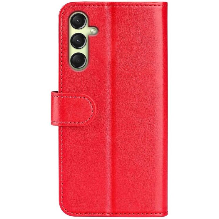 Чехол-книжка Deexe Wallet Style для Samsung Galaxy A16 (A165) - Red: фото 5 из 10