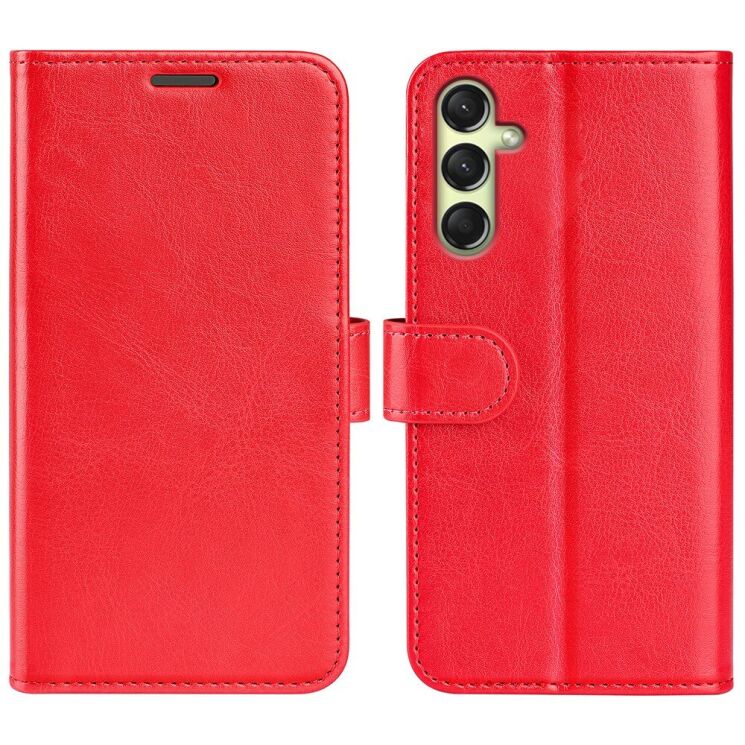 Чехол-книжка Deexe Wallet Style для Samsung Galaxy A16 (A165) - Red: фото 1 из 10
