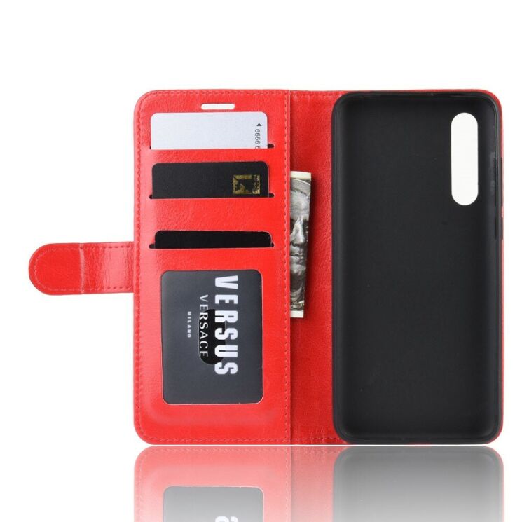 Класичний чохол-книжка Deexe Wallet Style для Xiaomi Mi CC9 / Mi 9 Lite - Red: фото 5 з 8