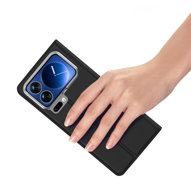 Чехол-книжка DUX DUCIS Skin Pro для Xiaomi 17 Pro - Blue: фото 9 из 12