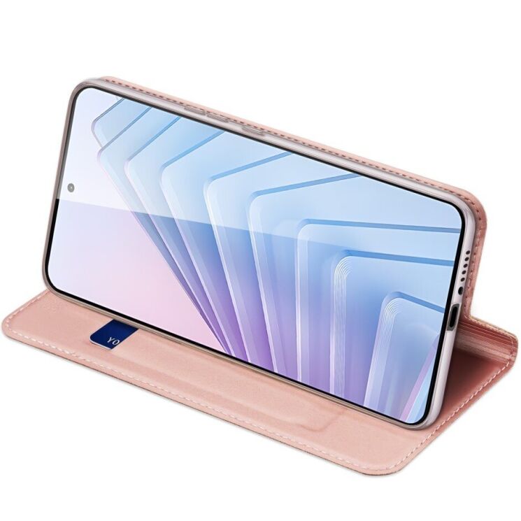 Чехол-книжка DUX DUCIS Skin Pro для Xiaomi Redmi Note 14 5G - Pink: фото 4 из 9
