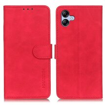 Чехол-книжка KHAZNEH Retro Wallet для Samsung Galaxy A07 (A075) - Red: фото 1 из 8