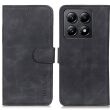 Чехол-книжка KHAZNEH Retro Wallet для Xiaomi 14T Pro - Black (365610B)