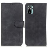 Чохол-книжка KHAZNEH Retro Wallet для Xiaomi Redmi Note 10 / Note 10s / Poco M5s - Black (278515B)