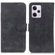 Чехол-книжка KHAZNEH Retro Wallet для Xiaomi Redmi Note 12 Pro 5G / Poco X5 Pro - Black (311904B)