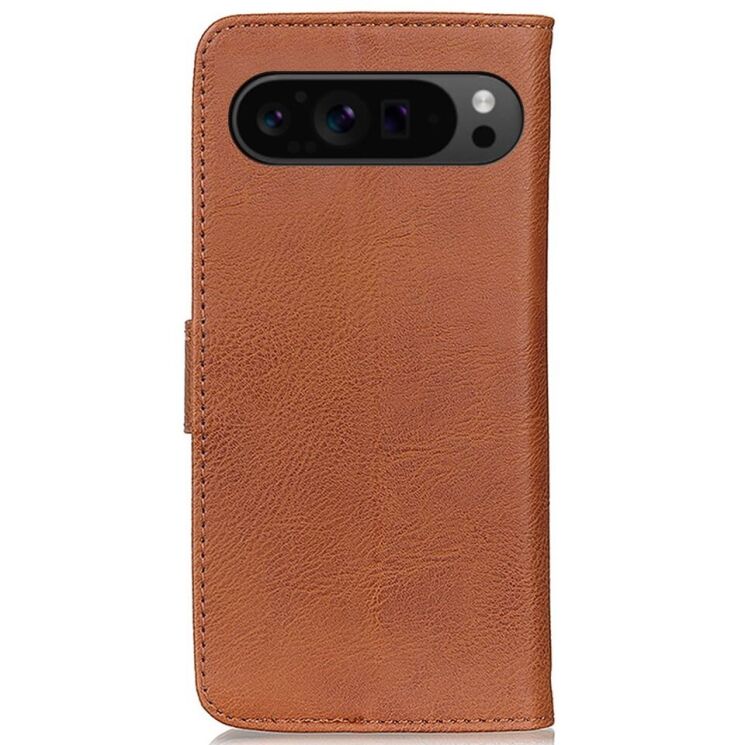Чехол-книжка KHAZNEH Wallet Cover для Google Pixel 9 Pro XL - Brown: фото 6 из 8