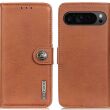 Чехол-книжка KHAZNEH Wallet Cover для Google Pixel 9 Pro XL - Brown (359866Z)