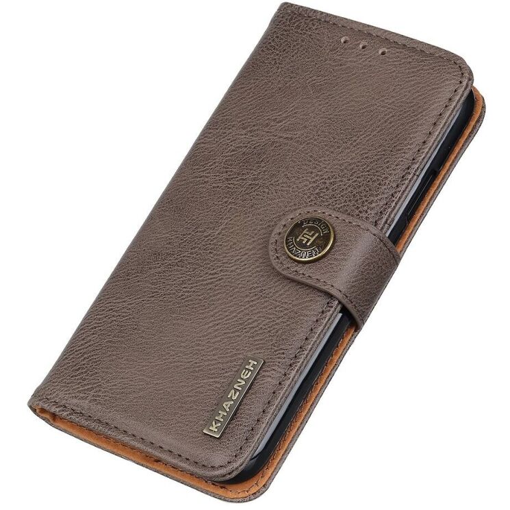 Чехол-книжка KHAZNEH Wallet Cover для Samsung Galaxy A52 (A525) / A52s (A528) - Khaki: фото 5 из 10